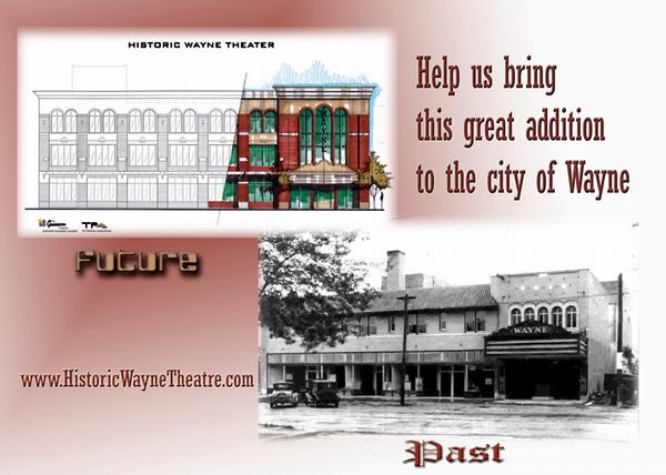 Wayne Theatre - Final Concept From Matthew Wilkinson (newer photo)